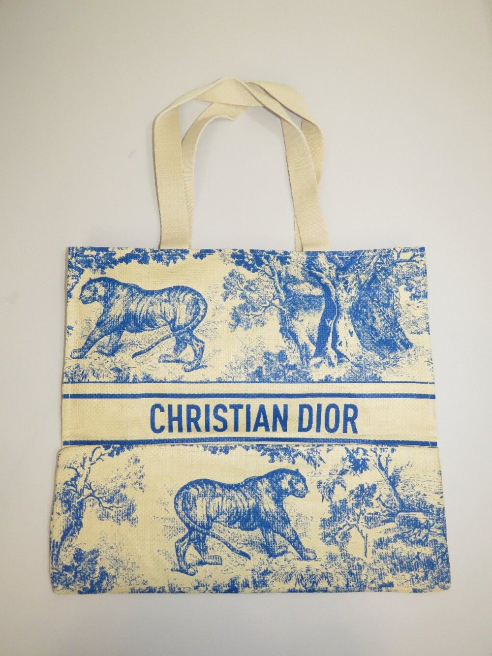 Dior Beauty VIP Dioriviera Toile de Jouy Tote in Blue